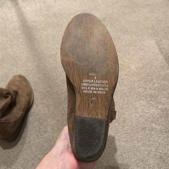 Steve Madden “Azzure” suede cowboy slouchy ankle booties // Size 6 - Picture 8 of 10